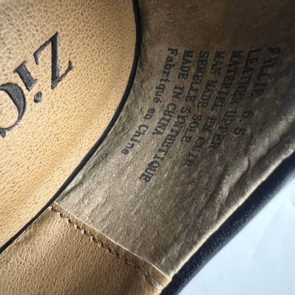 Zigi Girl Pump Heels Women 6.5 Black Slip On Studded Stiletto Leather - Picture 6 of 8